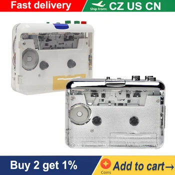 TONIVENT TON010 Кассета в MP3-плеер Mini USB Магнитофон MP3 Конвертер с 3,5 мм AUX Входом Программный CD-аудио Музыкальный проигрыватель