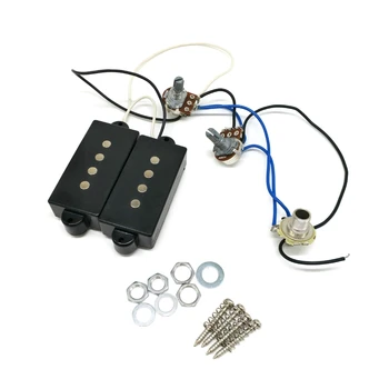 Электрические басовые звукосниматели, Электрическая схема подключения басового предусилителя, сменный аксессуар для активной бас-гитары