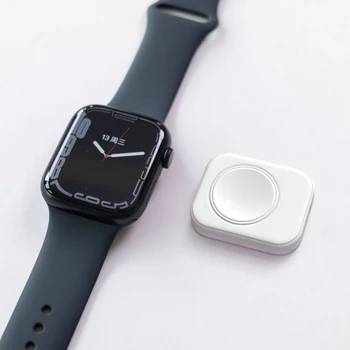 Замена Беспроводной Зарядки Смарт-Часов 5V/1A Магнитный Адаптер Зарядного Устройства для Apple Watch Ultra 49mm Keychain Dock Watch Аксессуар для Часов