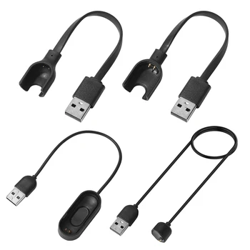 Устройство для зарядки Смарт-браслета, часов, браслета, зарядного кабеля, провода для Xiaomi Mi Band 2/3/4/5 USB Кабель для зарядного устройства