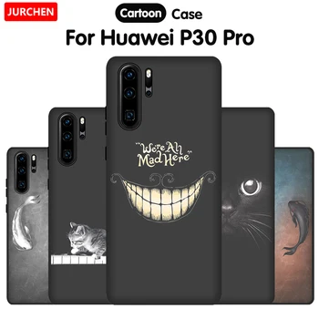 Чжурчжэньский Чехол Для телефона Huawei P30 Pro Чехол Для Huawei P30 Case Мультяшная Силиконовая Мягкая Задняя Крышка из ТПУ Для Huawei P30 P30Pro Case