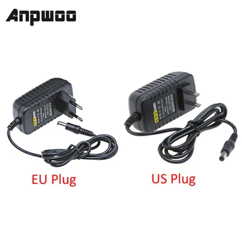 ANPWOO EU 12V 2A Источник Питания AC 100-240 В К Адаптеру Постоянного Тока Для Камеры Видеонаблюдения IP-Камера Видеонаблюдения Аксессуары Для Видеонаблюдения