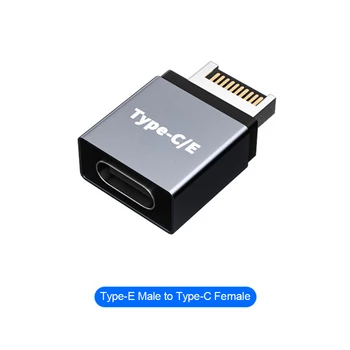 Материнская плата типа E-Type C/USB-адаптер для настольного компьютера, конвертер разъемов для ПК, аксессуар для подключения USB3.0