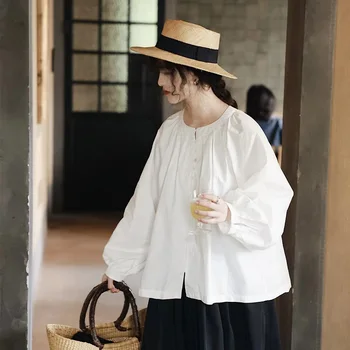 Японская женская кукольная рубашка, милая рубашка в стиле ретро