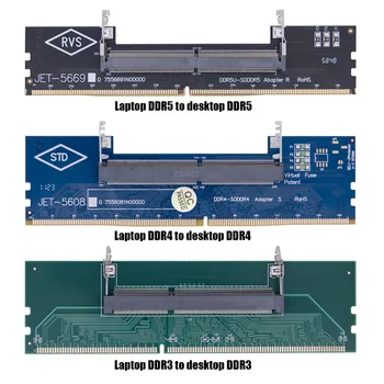 Карта адаптера памяти для ноутбука и настольного компьютера DDR3, DDR4, DDR5 SO-DIMM, карта DIMM для ПК