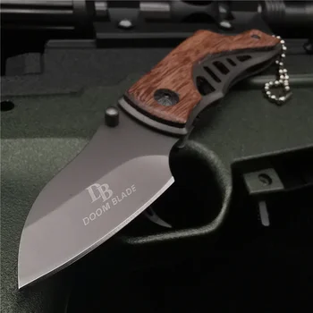 14 см (5,5 ') 58HRC Складной Нож Труборез Карманные Ножи Для Выживания Охота Кемпинг Мульти Высокой Твердости Военные Наружные Ножи