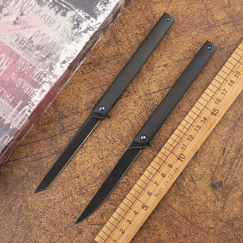 Стальной складной нож magic pen с лезвием M390, ручка из углеродного волокна, кемпинг, охота, женский конверт, походная ручка, фруктовый нож