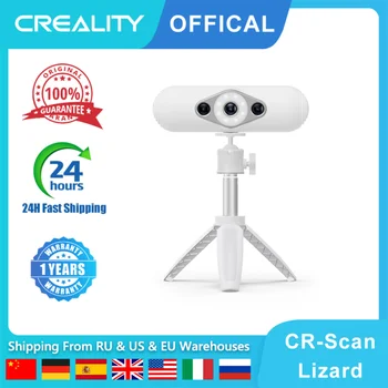 Официальный сканер 3D-моделирования Creality CR-Scan Lizard Премиум-класса с высокой точностью 10 кадров в секунду 0,05 мм, портативный сканер 3D-принтера в один клик