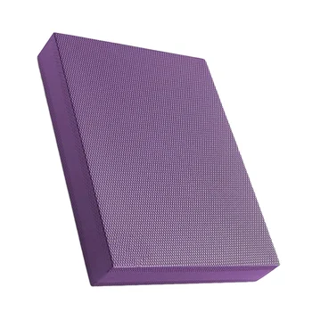 Коврик для фитнеса с подушечкой для стабилизации координации, тренировки спины (фиолетовый)