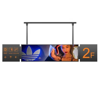 ЖК-экран с дорожным движением, указатель направления в метро, указатель пола, рекламный дисплей, светодиодная вывеска с логотипом
