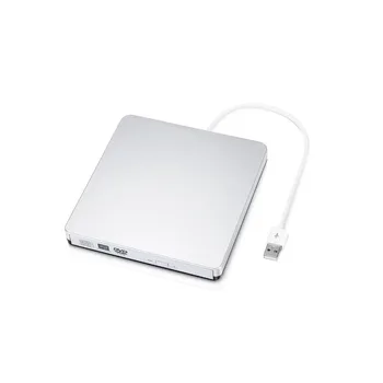 Внешний разъем USB в корпусе для записи DVD CD-дисков для Apple MacBook Air Pro, USB-адаптер для удобного воспроизведения музыки и фильмов