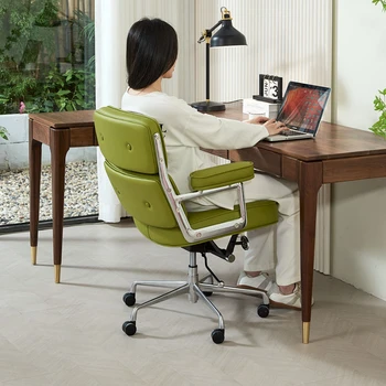 Рабочий компьютер офисное кресло подъемник вращающееся кресло кожаное кресло Ims Robin