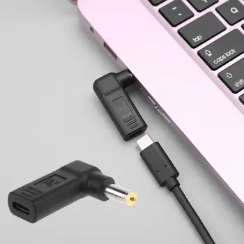 Тип USB C Женский до 5,5x1,7 мм Адаптер Питания Штекер Конвертер Зарядное Устройство для Ноутбука Acer для Aspire 5630 5735 5920 5535 5738 F19E